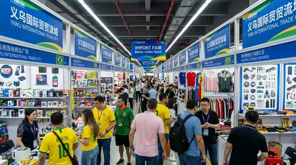 Feira de importação Yiwu, China